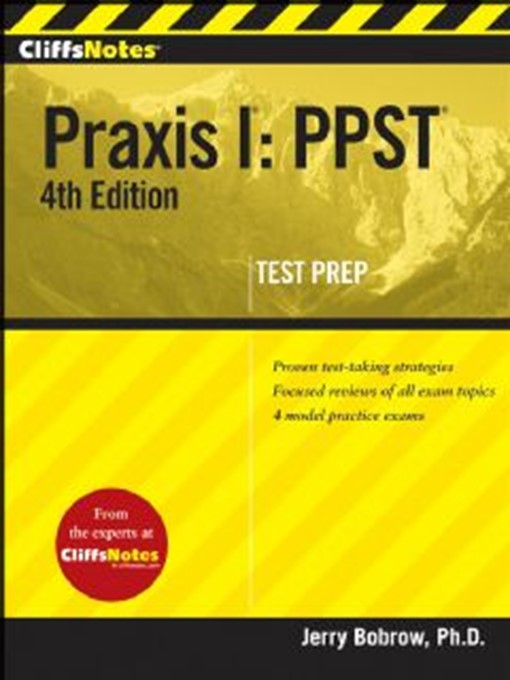 Title details for CliffsNotes Praxis I by Jerry Bobrow - Available